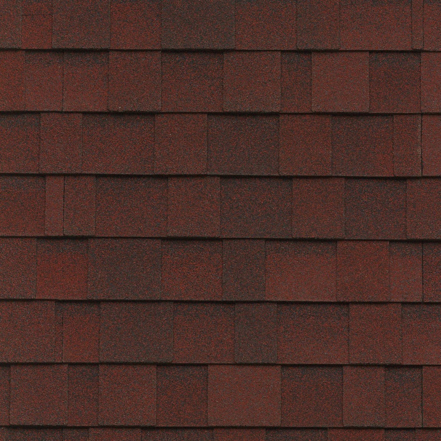 IKO Dynasty Monaco Red shingle color